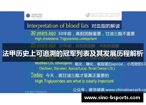 法甲历史上可追溯的冠军列表及其发展历程解析 法甲历史上可追溯的冠军列表及其发展历程解析